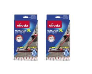 2 x Genuine Vileda Ultramax XL 2in1 Microfibre mop refill - Picture 1 of 4