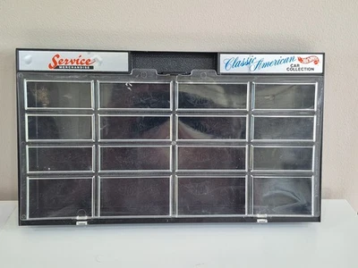 Hot Wheels Service Merchandise Classic American 16 Car Case Empty Used - Image 1 of 4