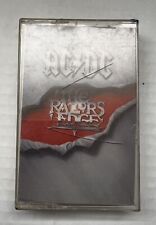 AC/DC : RAZORS EDGE - Tested Cassette (1990, Atco)