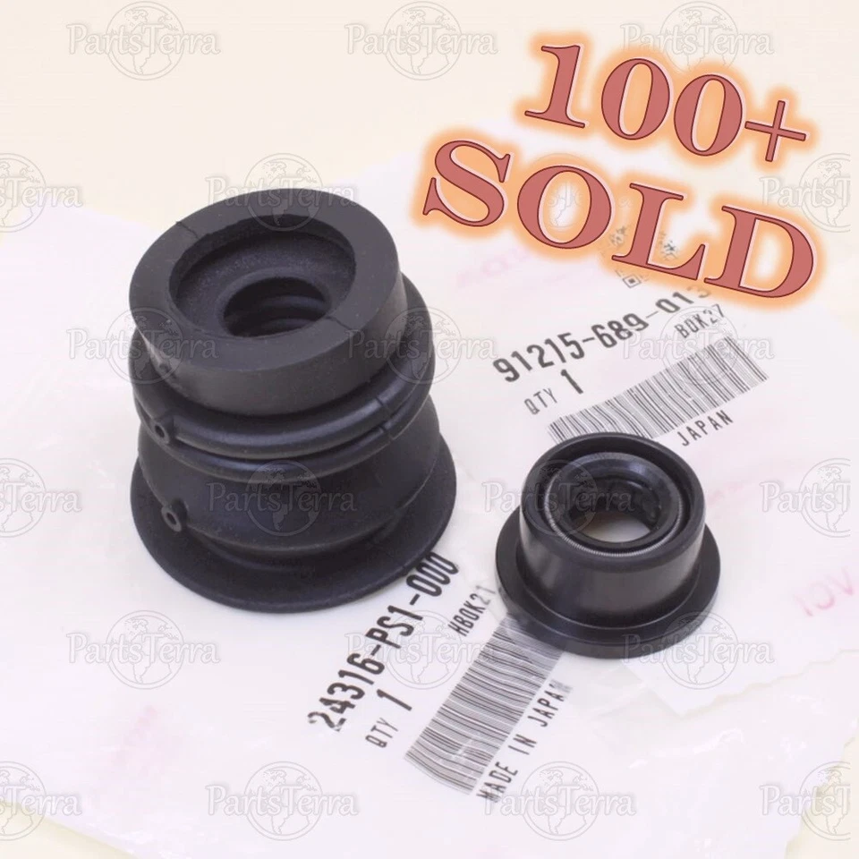OEM Genuine Honda CIVIC DEL SOL Acura INTEGRA Shift Rod Oil Seal & Dust Boot Set - Image 1 of 4