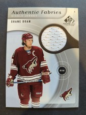 2005-06 SP GAME USED AUTHENTIC FABRICS SHANE DOAN # AF-SD