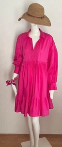Robert Friedman Volantkleid Minikleid Tunkia Oversized Pink 289€ - Bild 1 von 10