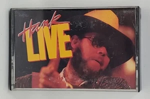 Hank Williams, Jr. - Hank Live - 1987 - Vintage Cassette Tape - Picture 1 of 3