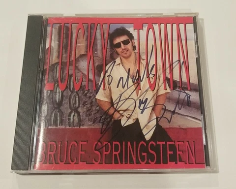 Bruce Springsteen Signed PSA DNA CD Sleeve Singer Musician Autograph Auto Cover