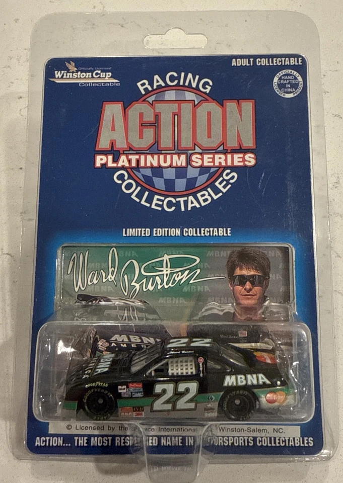 NASCAR DIECAST 1:64 Action 1996 #22 Ward Burton MBNA - Image 1 of 1