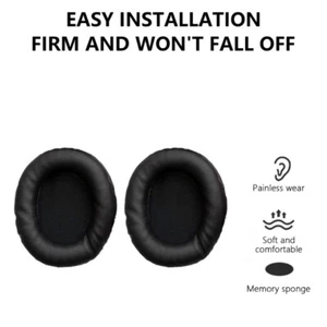 Comfortable Ear Cushions Earphone Cover Protective Earcup Earpads for ATH-SR30BT - Photo 1/12