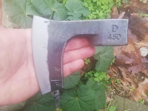 0.450Kg. FORGED BEARDED CAMPING FOREST AXE HEAD VIKING TOMAHAWK HATCHET HUNTING - Picture 1 of 9