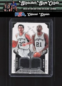 2004-05 SPx WC-GD Manu Ginobili / Tim Duncan Winning Combos - Picture 1 of 2