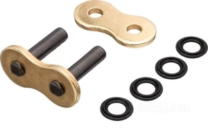 Tsubaki 520 RQ2 Heavy Duty X-Ring Gold Remache Link 520xGGxZJ - Imagen 1 de 3