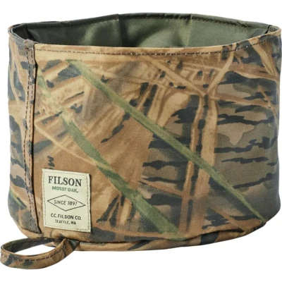 Cuenco Filson X Mossy Oak Tin Cloth para perros 20078679 HECHO EN EE. UU. Camuflaje ShadowGrass Suave Foto 1 de 2