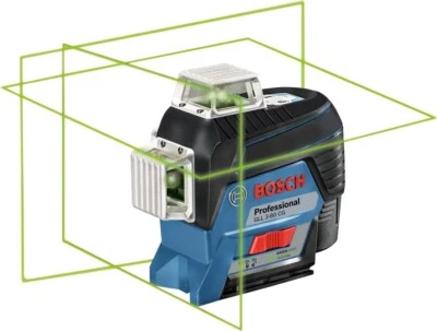 Bosch Professional GLL 3-80 CG 3 x 360° bold green lines Laser Level Bluetooth - Image 1 of 4