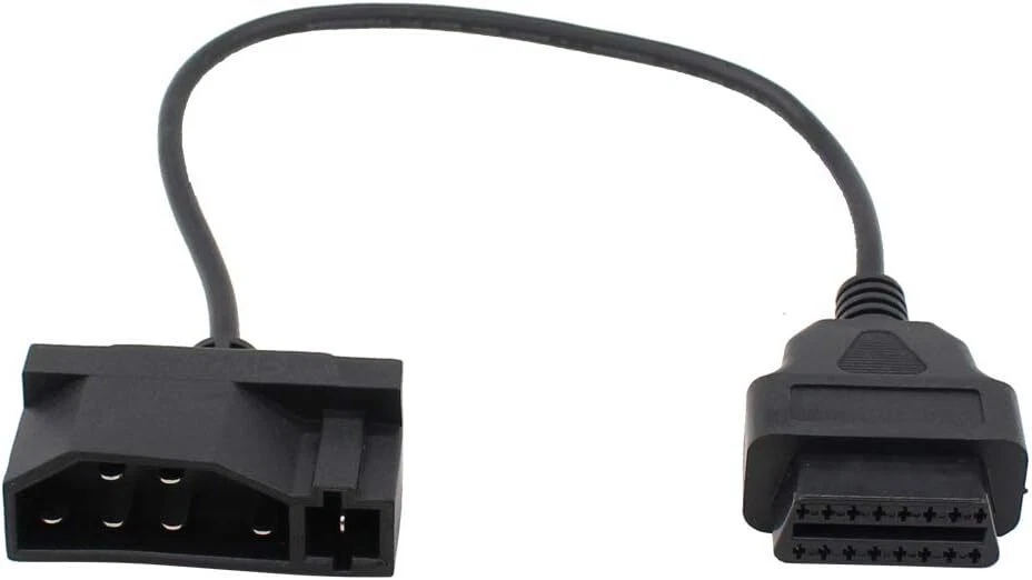  Replacement For Ford 7 Pin Obd1 To Obd2 Adapter Code Reader Scanner Check - Image 1 of 3