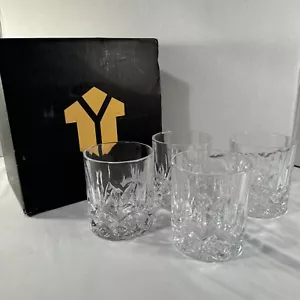 OPAYLY Kristall Whiskey Steine Gläser 4er Set 12oz - NEU! Edel und schön Neu in OVP - Bild 1 von 17