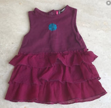 ROBE "ORCHESTRA" AUBERGINE - TAILLE : 9 MOIS