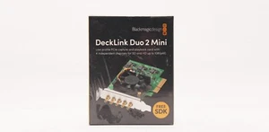 New Sealed DeckLink Duo 2 4ch SDI BMD-BDLKDUO2 PCIe 1080p60 - Picture 1 of 3