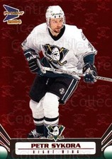 2003-04 Pacific Prism Red #4 Petr Sykora