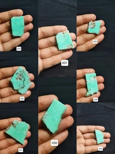 Premium Chrysoprase Slices - Exceptional Green Gemstone Collection - Picture 1 of 10