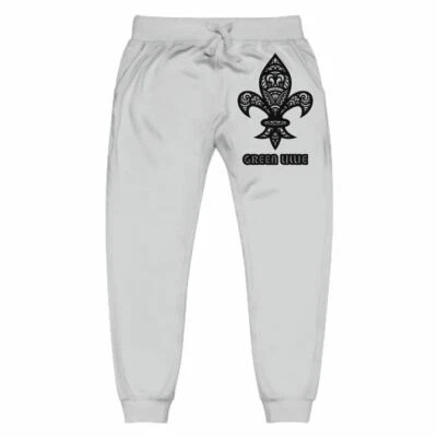 Men's Fleur De Lis Joggers - Image 1 of 4