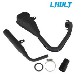 LABLT Y-Zinger Exhaust Muffler Manifold Pipe For 1981-2012 Yamaha PW50 PW 50 - Foto 1 di 9