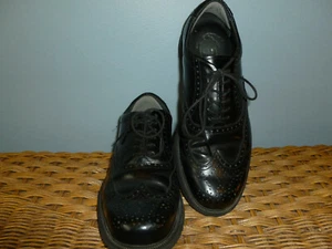 Rockport Black Oxfords Wingtips Men's US 8 - Picture 1 of 9