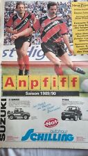Saisonheft 1989/90 Frankfurter Neue Presse Oberliga Hessen-Bundesliga 28.07.1989