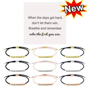 Remember Who The Fuc* You Are MotivationalTube Armbänder 2024 - Bild 1 von 21