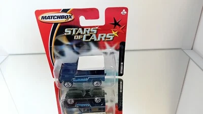Matchbox Stars Of Cars Land Rover Defender 90 su blister - Immagine 1 di 3