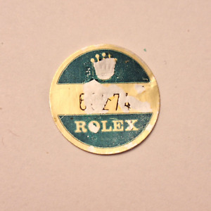 ROLEX sticker 68274