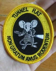 RATTO TUNNEL ~ NON GRATUM ANUS RODENTUM ~ VIETNAMITA ~ PATCH MILITARE - Foto 1 di 6