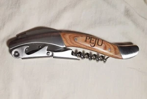 Vinstyle Heavy Duty Waiter's Friend Corkscrew & Bottle Opener "Peju Winery" - Picture 1 of 7