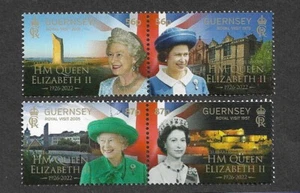 Guernsey La Vida de la Reina Isabel Set MNH 2023 Realeza - Imagen 1 de 1