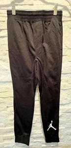 EUC Unisex NIKE Hidden Drawstring Mesh Basketball Joggers Black M (10-12) - Picture 1 of 8