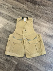 Vintage CC Filson Co Blech Tuch Jagd Weste Stil 31 USA Herren Größe Large - Bild 1 von 14