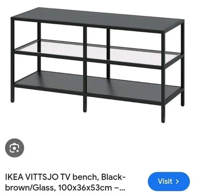 IKEA Vittsjo tv , or Shelving Unit    / 100 cm x 36 x 53 cm  - image 1 of 4