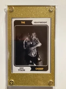 Mike Tyson The Champ 1974 Topps Style Variation Card in colored magnetic slab - Picture 1 of 4