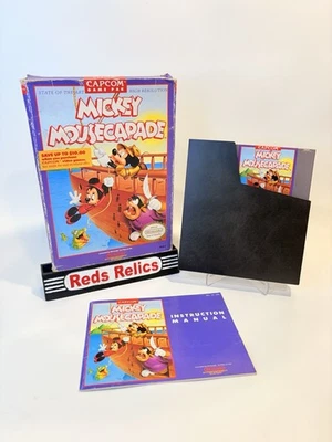 Mickey Mousecapade Nintendo NES CIB Complete in Box - Image 1 of 4