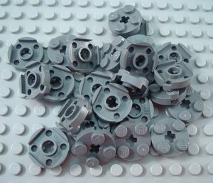 Lego Menge 25 dunkel bläulich grau 2x2 runde Platten - Bild 1 von 1