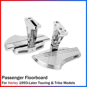 1 Pair Flootrboard Rear Passenger Footboard For Harley Touring&Trike Models - Bild 1 von 9