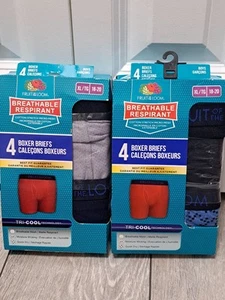 2 Brand New Packs Of Fruit Of The Loom Boy's 4 Pairs Boxer Briefs. Size XL - Picture 1 of 4