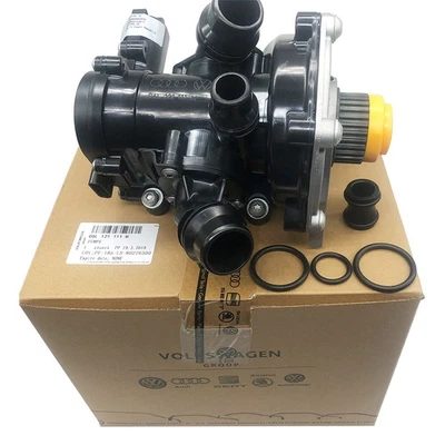 06L121111H Genuine Water Pump Thermostat A/ For VW Beetle Golf GTI Passat Tiguan - Image 1 of 4