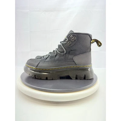 Dr. Martens Boury Mujeres Talla 8 Cuero Negro Chukka Tobillo Gruesas Botas Extra Resistentes Foto 1 de 4