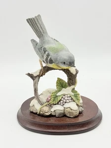 PORCELAIN NORTHERN PARULA MARURI STUDIO DESIGN PREMIER BIRD COLLECTION - Picture 1 of 6
