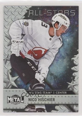 2020-21 Skybox Metal Universe All-Stars Spectrum Nico Hischier #193 - Image 1 of 2