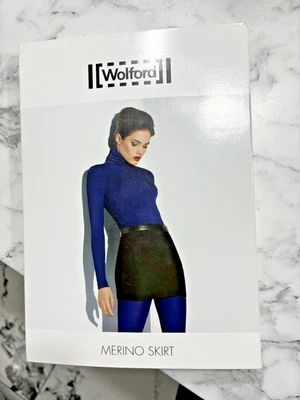 Minifalda Wolford Lana Merino Talla S - Reino Unido 10-12 Lana Virgen 65% Nueva en caja Foto 1 de 4