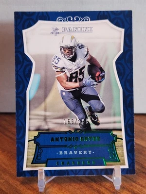 2016 Panini Football - Antonio Gates Green /199 Chargers - Image 1 of 2