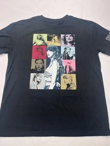 Taylor Swift The Eras Tour Shirt Erwachsene Medium schwarz Konzert Grafik T-Shirt K1 - Bild 1 von 14