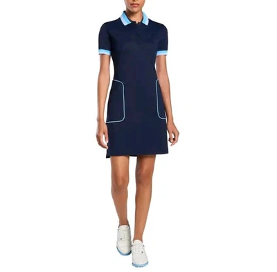 Новый G/передний поло платье Twilight коротким рукавом гольф $225 женщин L - Изображение 1 из 4