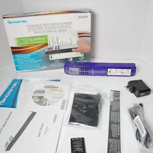 Handheld Wifi Wand Scanner 81/2X14 Scan Rite Tech S8x1102PU Pandigital OPEN BOX - Picture 1 of 11