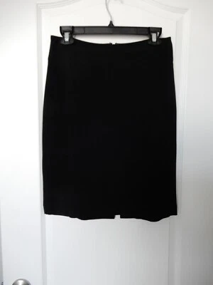 Falda Cache para mujer Talla 6 Colección de contorno negro Recta de punto lápiz Foto 1 de 4