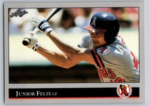1992 Leaf #118a Junior Felix - Picture 1 of 2